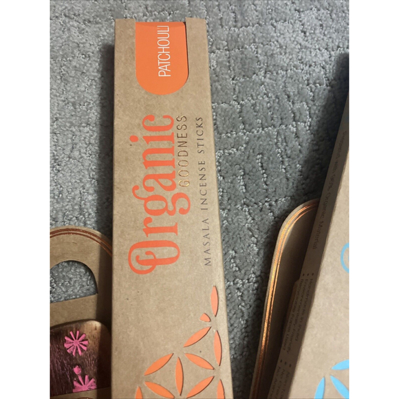 10 Piece Set Incense And Burner 5 Scents Plus 5 Burners Brand New Organic - Picture 4 of 9